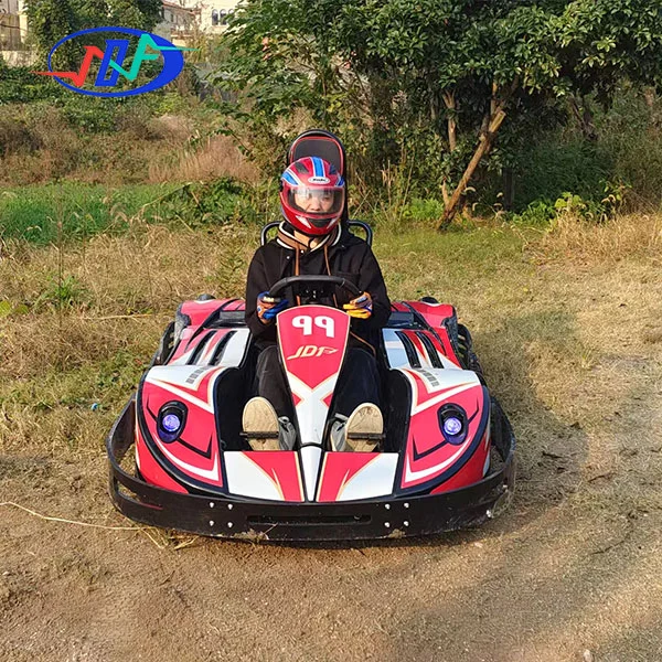 Kart elétrico de quatro freios