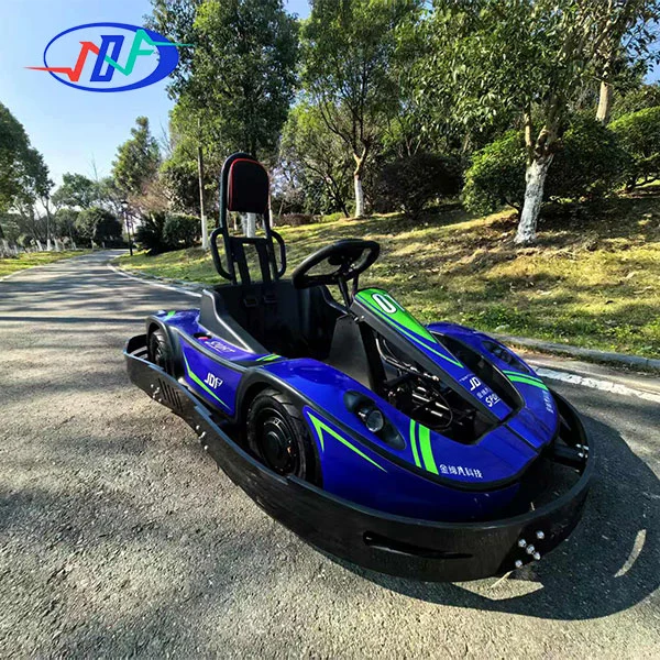 Jovem Electric Go-Kart para o clube